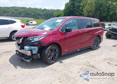 2021 Toyota Sienna Xse from USA, damaged, VIN 5TDXRKEC4MS017258